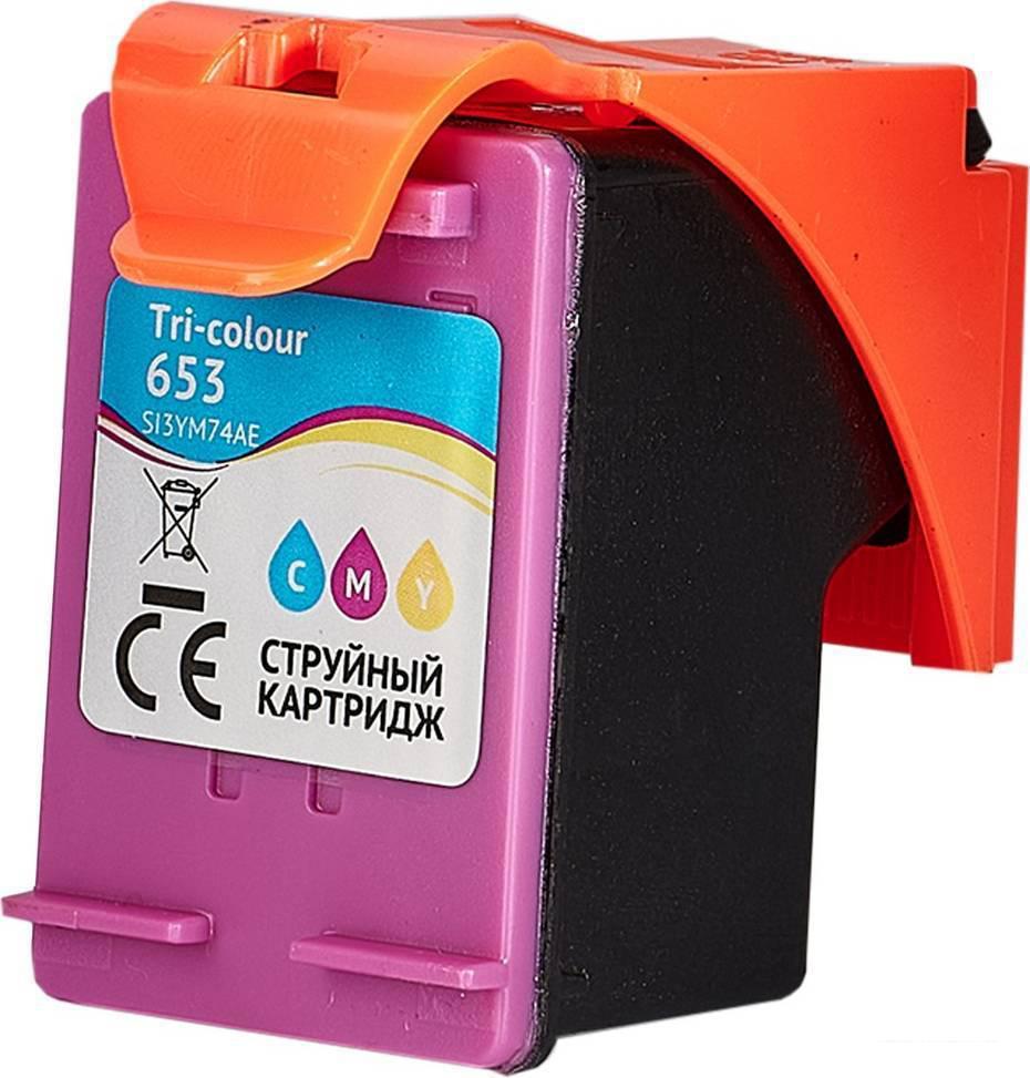 Картридж Sakura Printing SI3YM74AE (аналог HP 653 Tri-colour)