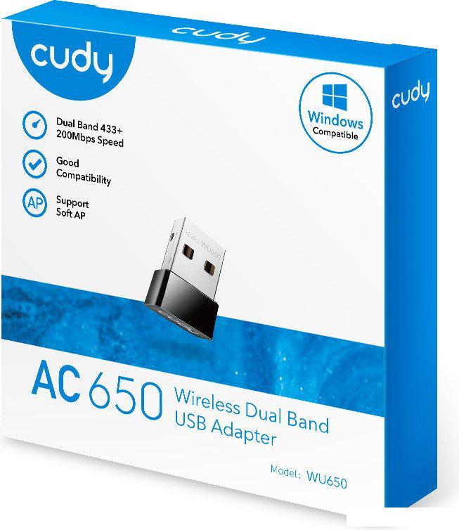 Wi-Fi адаптер Cudy WU650 1.0