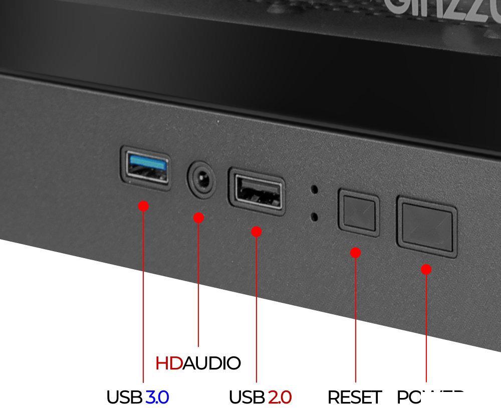 Корпус Ginzzu CL402