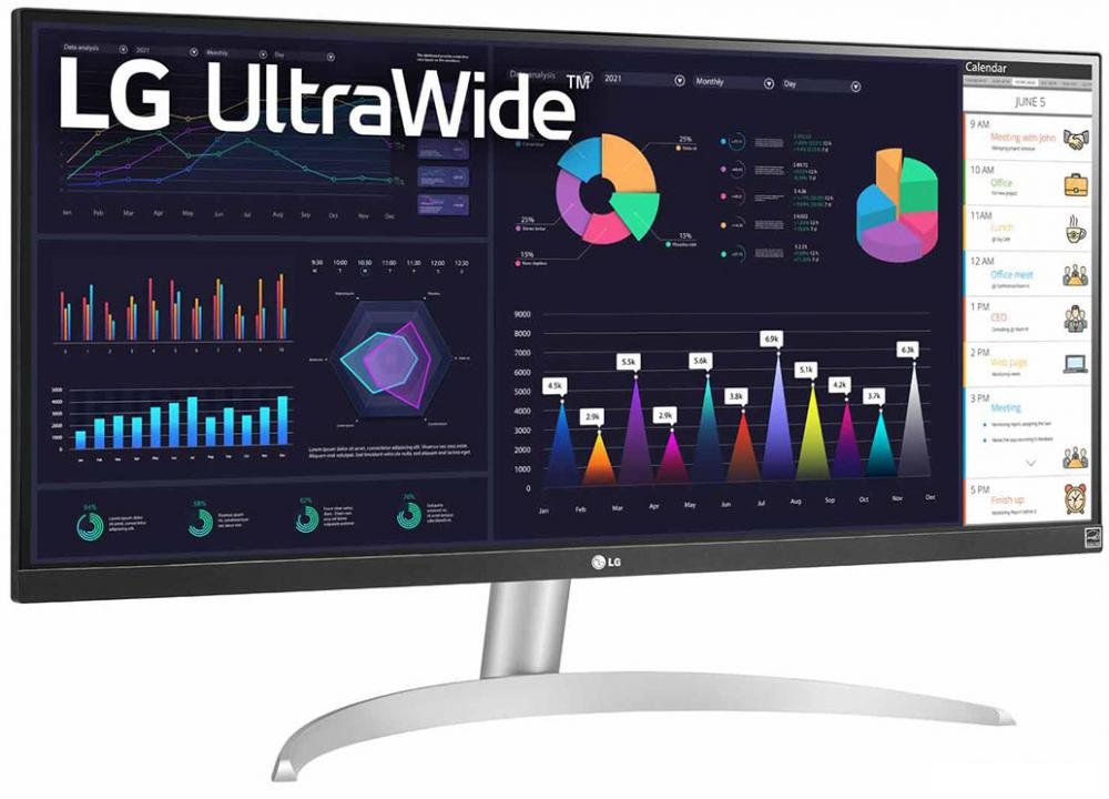 Монитор LG UltraWide 29WQ600-W Монитор LG UltraWide 29WQ600-W