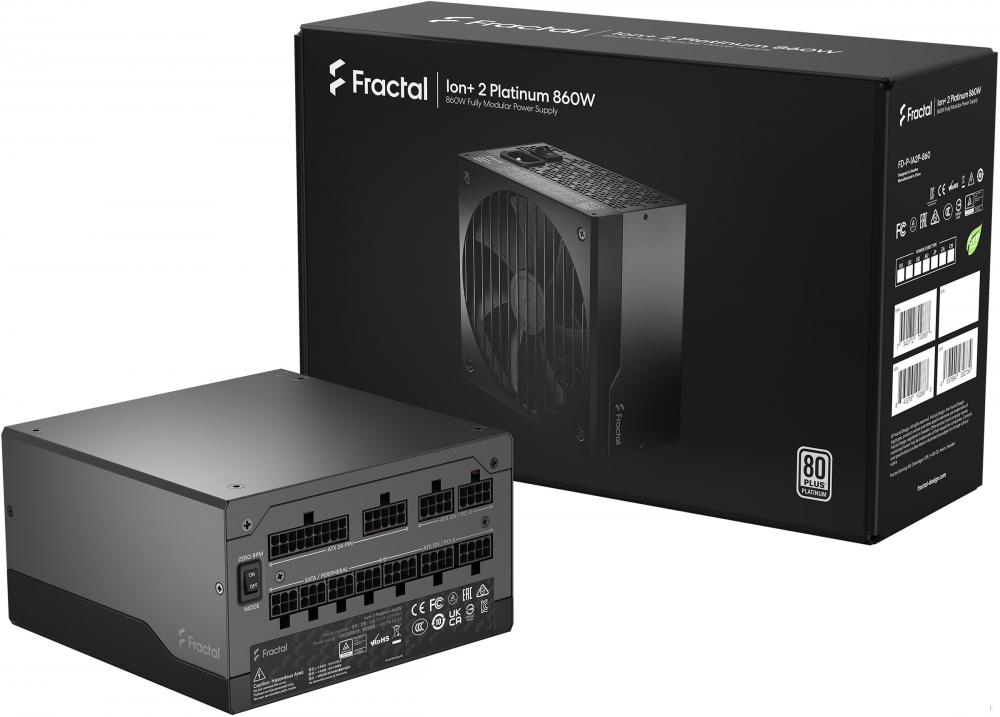 Блок питания Fractal Design Ion+ 2 Platinum 860W FD-P-IA2P-860