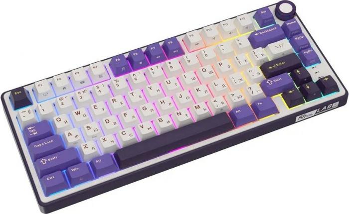 Клавиатура Royal Kludge R75 RGB Blackberry (RK Silver)