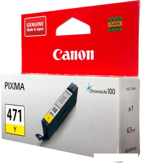 Картридж Canon CLI-471Y