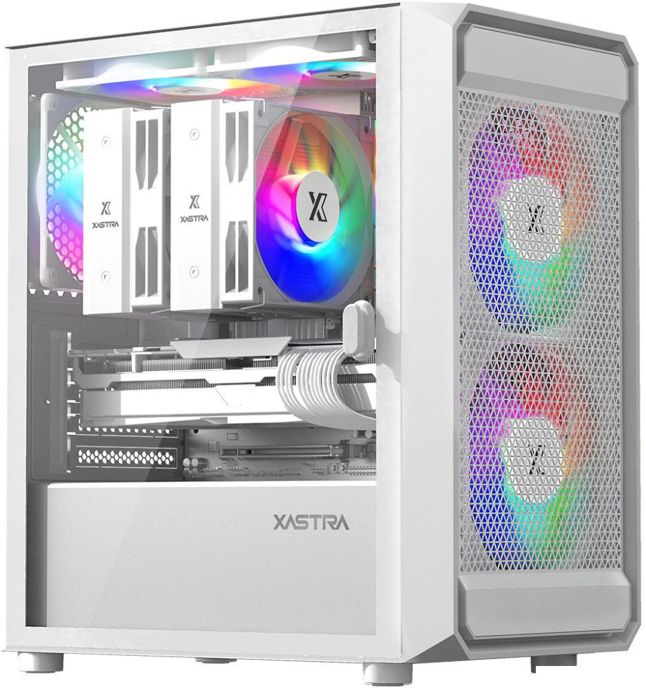 Корпус XASTRA A303M 3FRGB (белый)