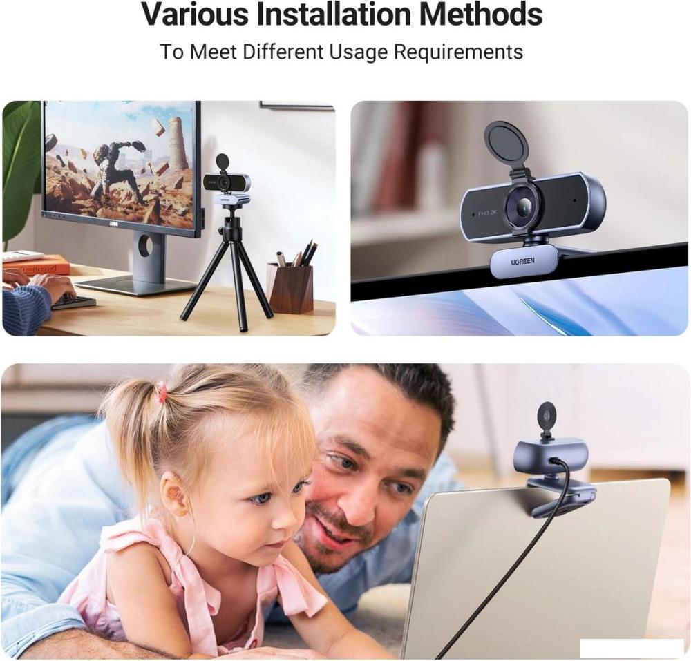 Веб-камера Ugreen CM717 25442