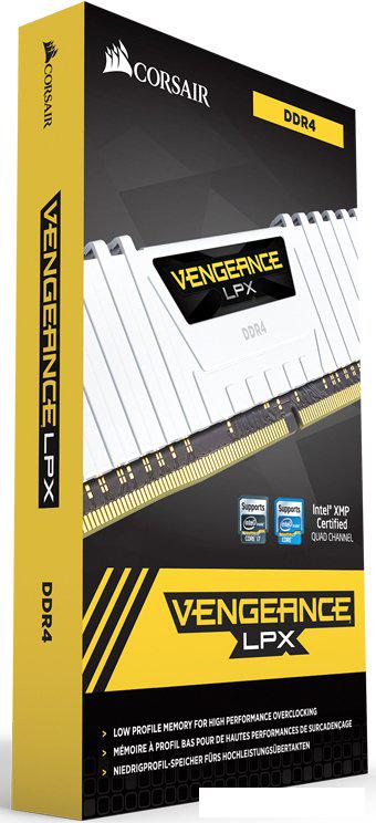 Оперативная память Corsair Vengeance LPX 2x8GB DDR4 PC4-25600 [CMK16GX4M2B3200C16W]