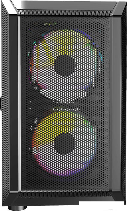 Корпус Powercase Mistral Micro H3B Mesh LED