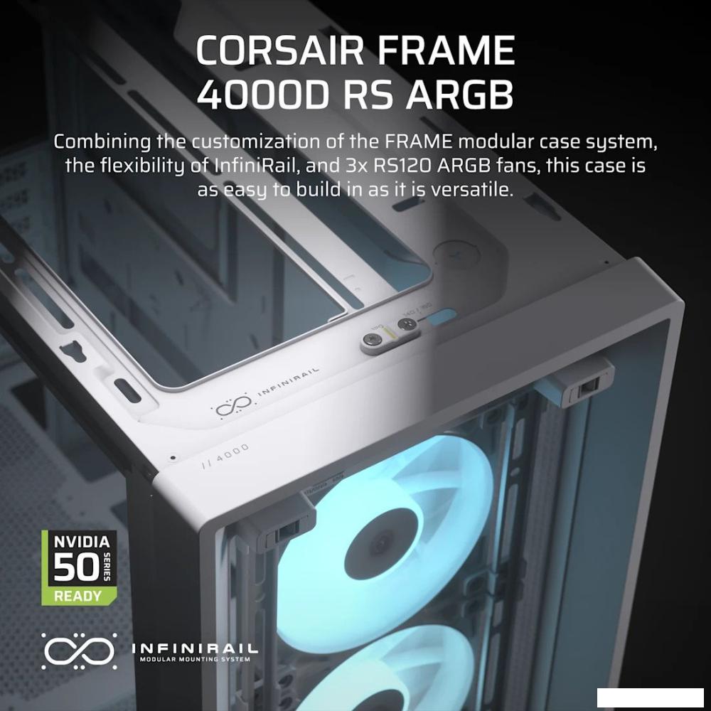 Корпус Corsair Frame 4000D RS ARGB CC-9011297-WW