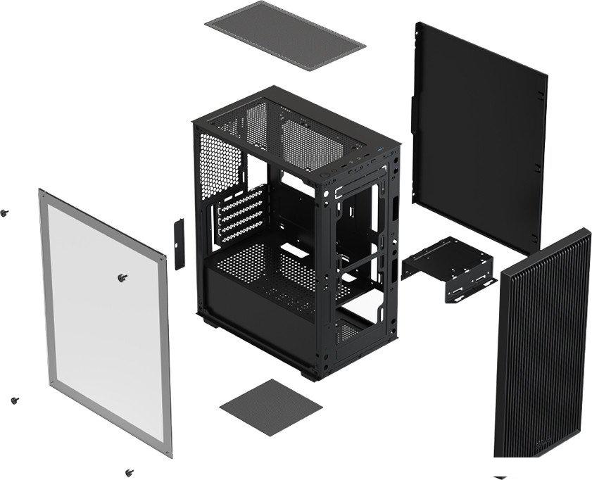 Корпус XASTRA A307M 3BK