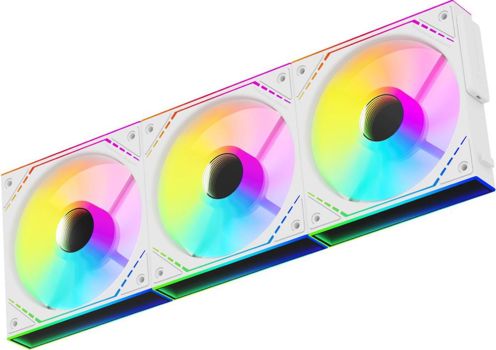 Комплект вентиляторов для корпуса Thermalright TL-M12QW-S X3 (белый)