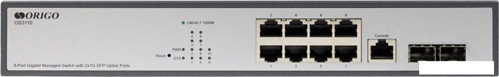 Управляемый коммутатор 2-го уровня Origo OS3110/A1A