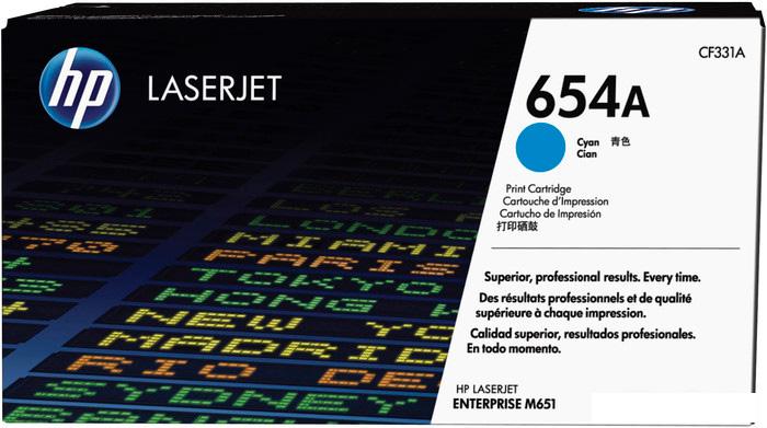 Картридж HP 654A (CF331A)