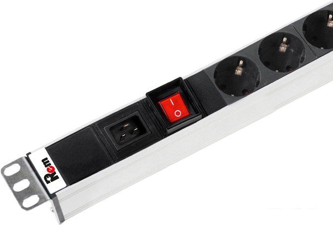 Блок розеток Rem R-16-7S-V-440 (7 розеток, без шнура питания)