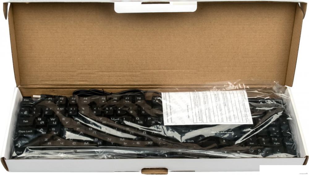 Клавиатура Nakatomi KG-23U (черный)