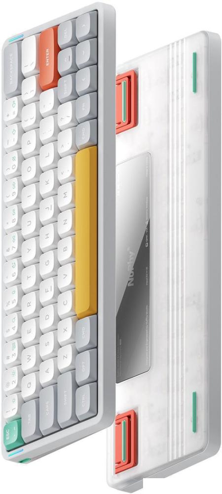 Клавиатура NuPhy Air60 V2 Ionic White (NuPhy Low Profile Aloe, нет кириллицы)