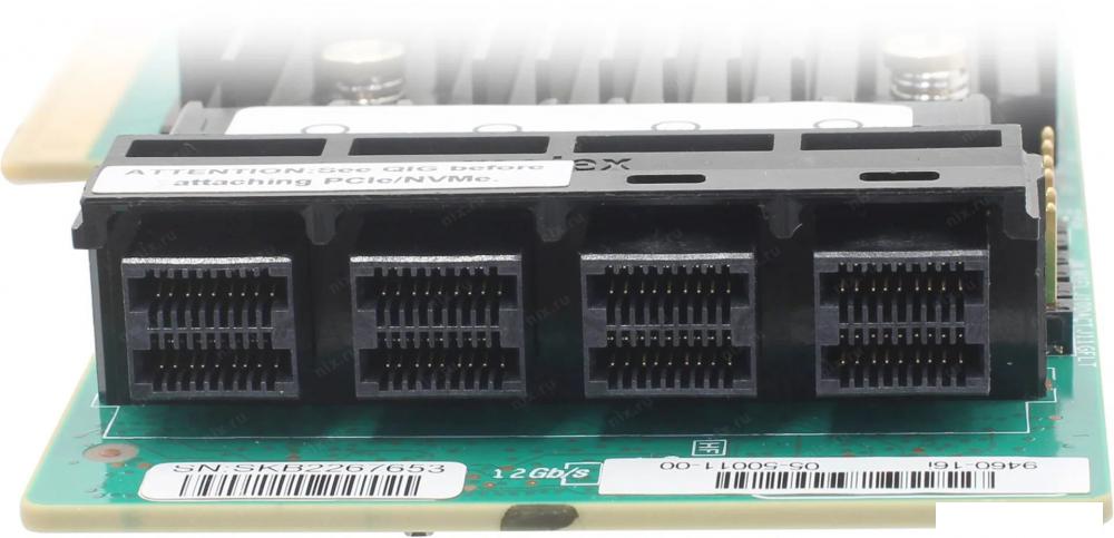 Кабели, адаптеры, разветвители LSI MegaRAID SAS 9460-16i