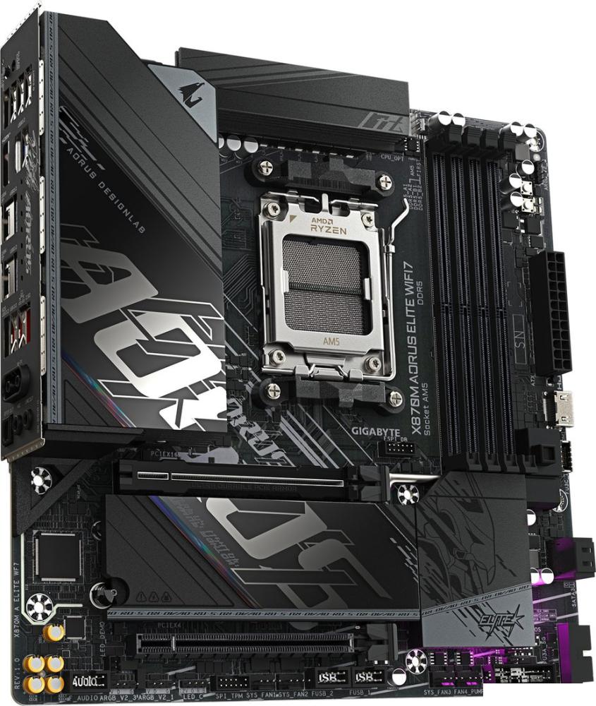 Материнская плата Gigabyte X870M Aorus Elite WiFi7