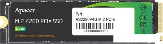 SSD Apacer AS2280P4U 1TB AP1TBAS2280P4U-1