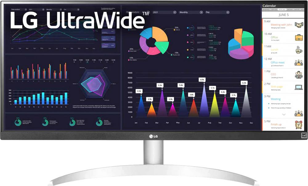 Монитор LG UltraWide 29WQ600-W Монитор LG UltraWide 29WQ600-W
