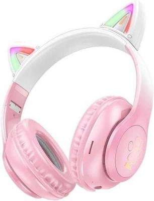 Наушники Hoco W42 (розовый)