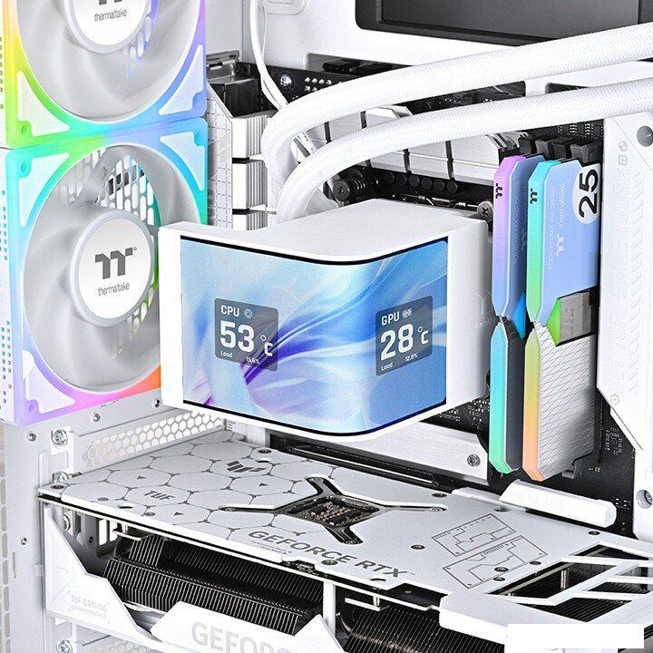 Системы охлаждения Thermaltake MAGCurve 360 Ultra ARGB Sync Snow Edition CL-W454-PL12SW-A
