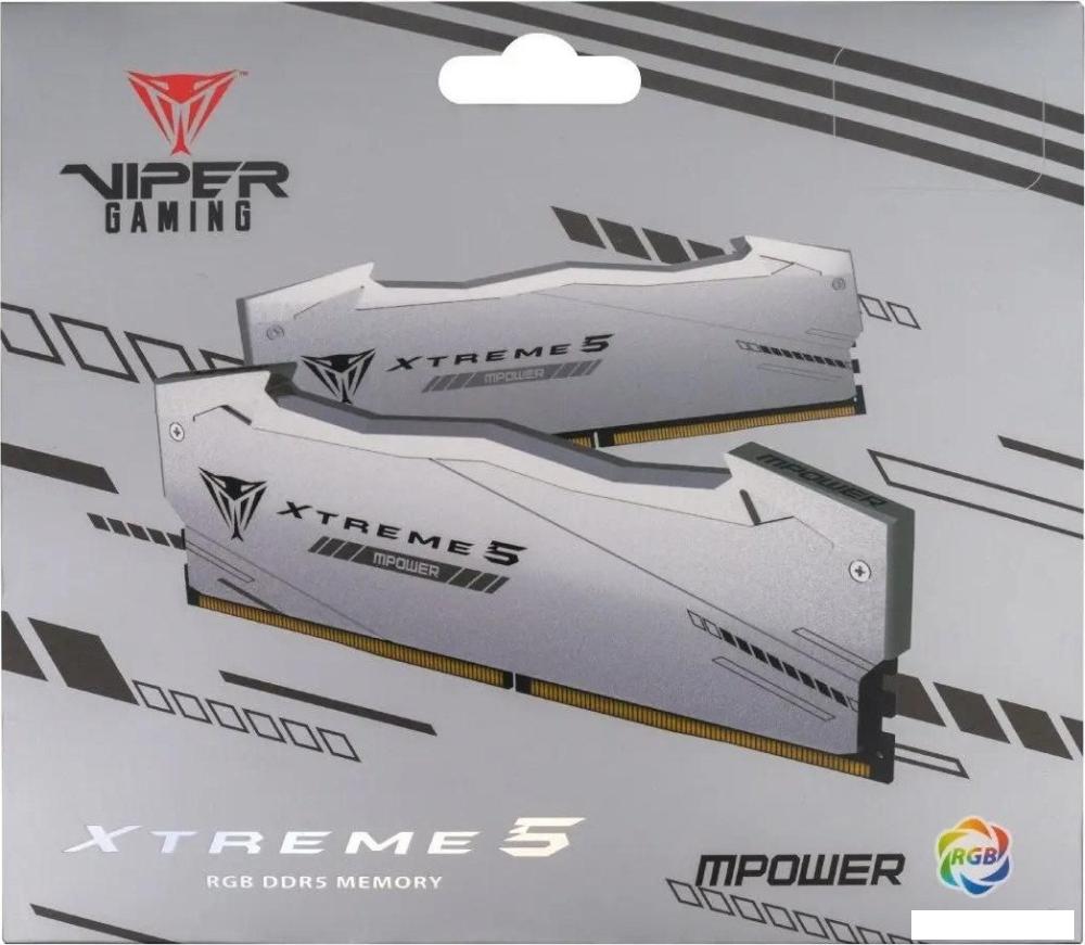 Оперативная память Patriot Viper Xtreme 5 2x24ГБ DDR5 6000 МГц PVXR548G60C30KM