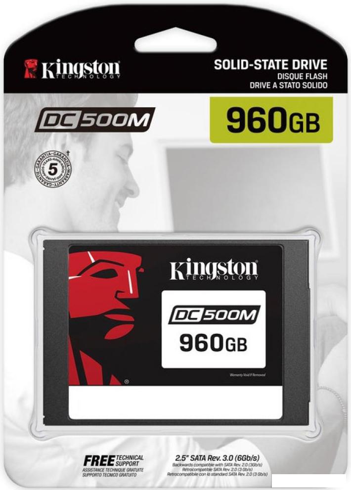 SSD Kingston DC500M 960GB SEDC500M/960G SSD Kingston DC500M 960GB SEDC500M/960G