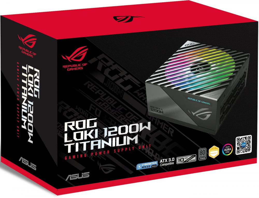 Блок питания ASUS ROG Loki SFX-L 1200W Titanium ROG-LOKI-1200T-SFX-L-GAMING