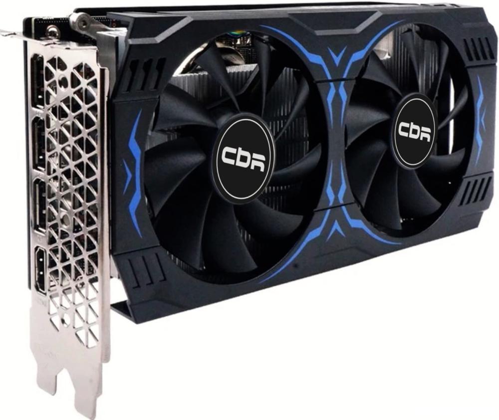 Видеокарта CBR GeForce RTX 3050 8GB GDDR6 VGA-STX3050-8G-RTL-4VO