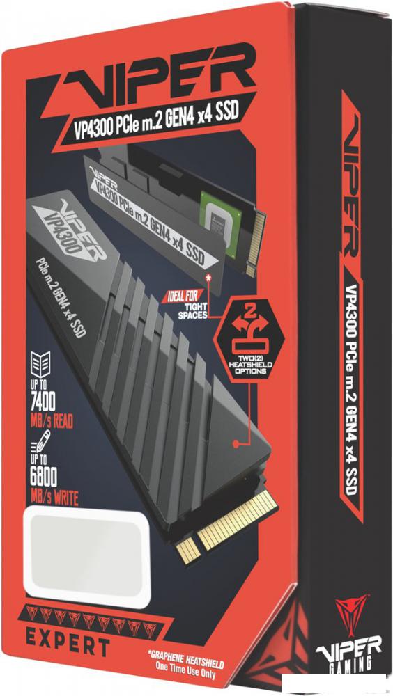 SSD Patriot Viper VP4300 2TB VP4300-2TBM28H SSD Patriot Viper VP4300 2TB VP4300-2TBM28H