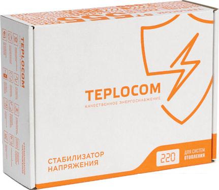 Стабилизатор напряжения TEPLOCOM ST-555-И (серебристый)