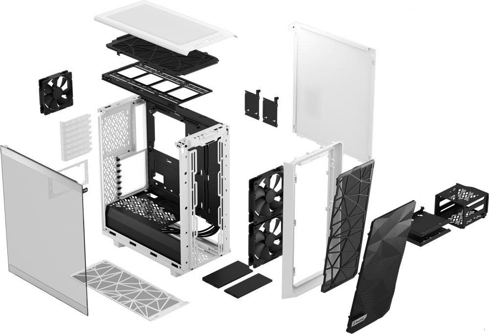 Корпус Fractal Design Meshify 2 Compact Clear Tempered Glass FD-C-MES2C-05