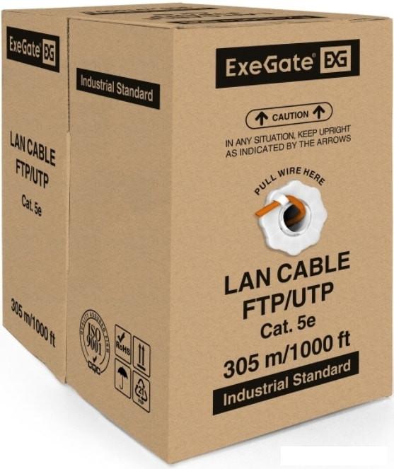Кабель ExeGate UTP4-C5e-CU-S24-IN-LSZH-OR-305 UTP