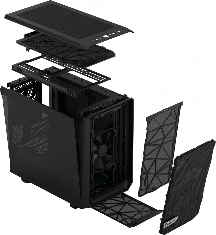 Корпус Fractal Design Meshify 2 Nano Black TG dark tint FD-C-MES2N-01
