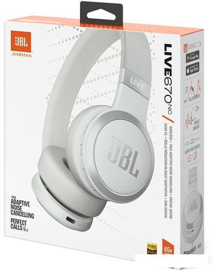 Наушники JBL Live 670NC (белый)