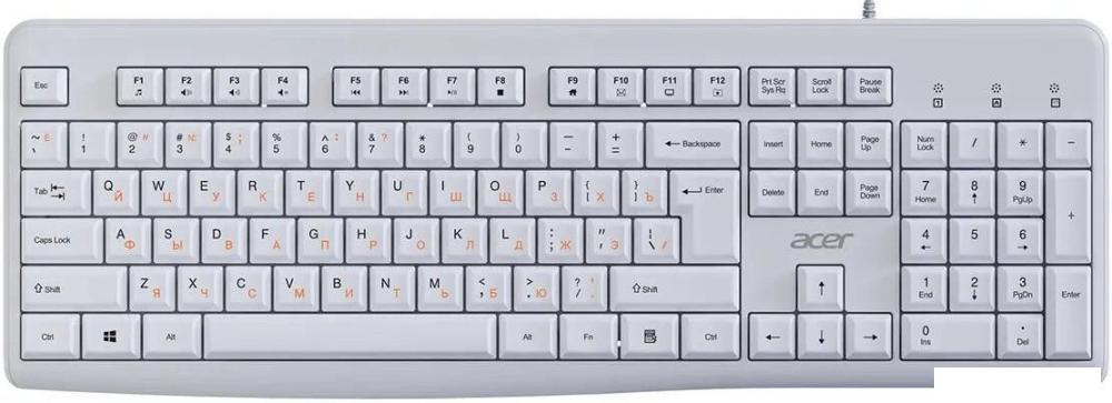 Клавиатура Acer OKW500 (белый)