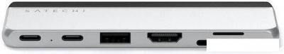 Док-станция Satechi Dual USB-C Hub For Surface Pro 9 ST-HSP9P Док-станция Satechi Dual USB-C Hub For Surface Pro 9 ST-HSP9P