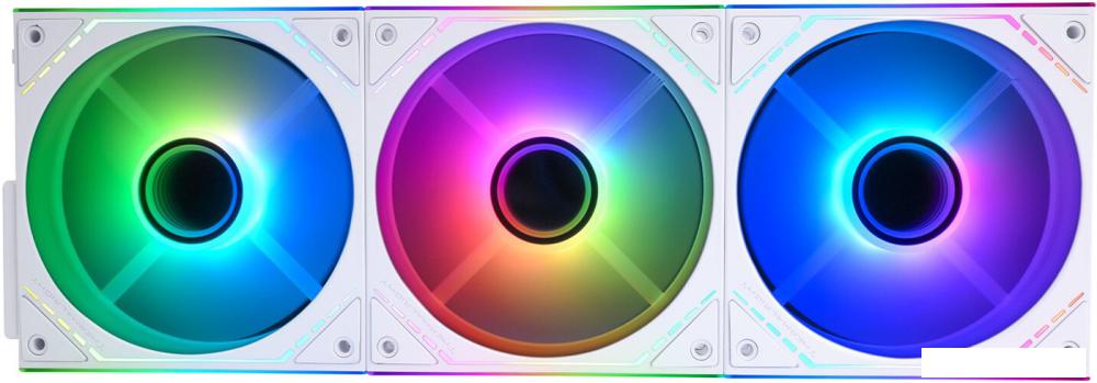 Комплект вентиляторов для корпуса Thermalright TL-M12QW-S X3 (белый)