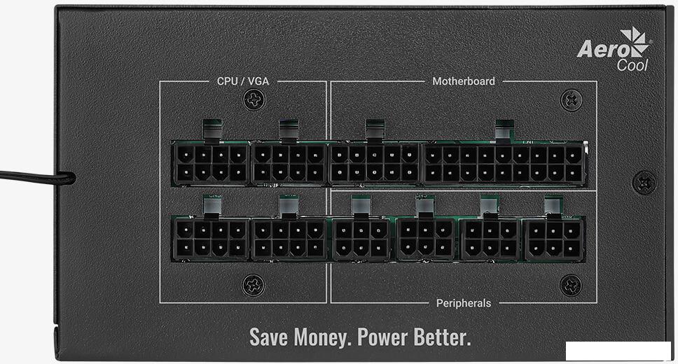 Блок питания AeroCool Mirage Gold 850W Fully Modular