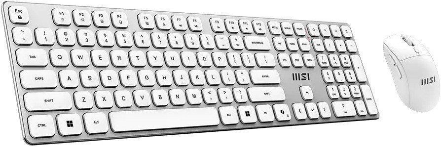 Офисный набор MSI Forge K210 Wireless Combo White