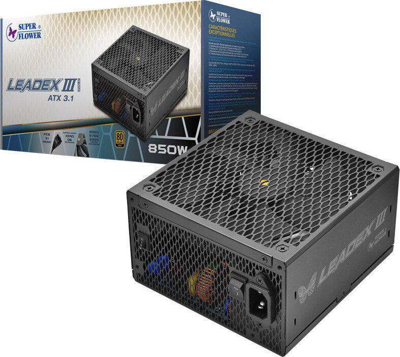 Блок питания Super Flower Leadex III Gold Up ATX 3.1 850W SF-850F14GE