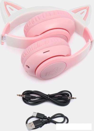 Наушники Hoco W42 (розовый)