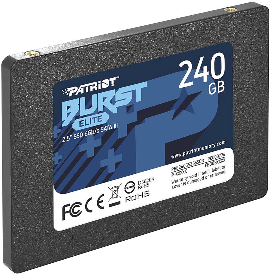 SSD Patriot Burst Elite 240GB PBE240GS25SSDR SSD Patriot Burst Elite 240GB PBE240GS25SSDR