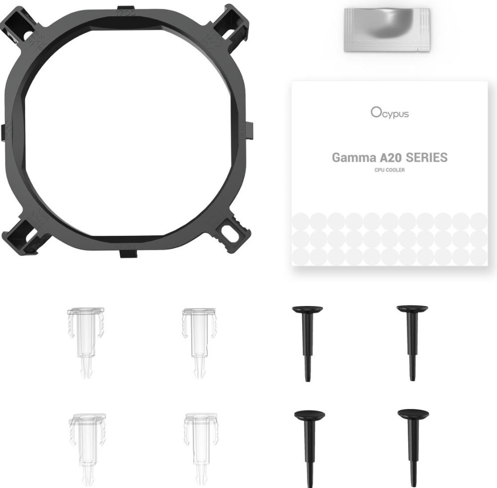Системы охлаждения Ocypus Gamma A20 WH ARGB Gamma-A20-WH1AAWN00F-GL