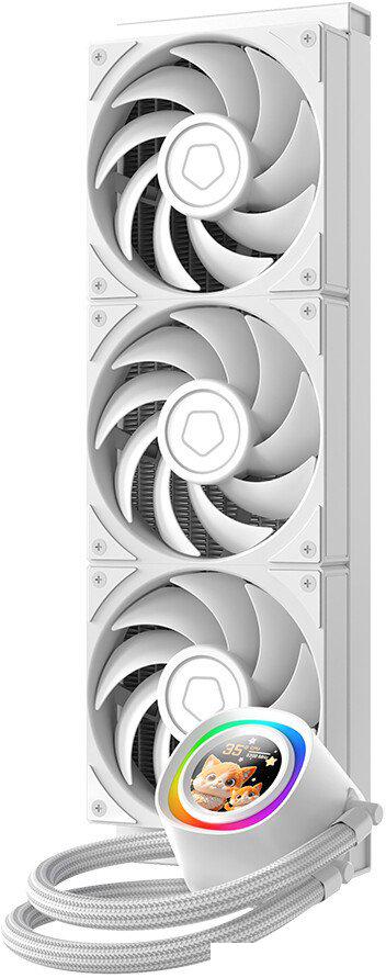 Система жидкостного охлаждения для процессора ID-Cooling FX360 LCD PE White