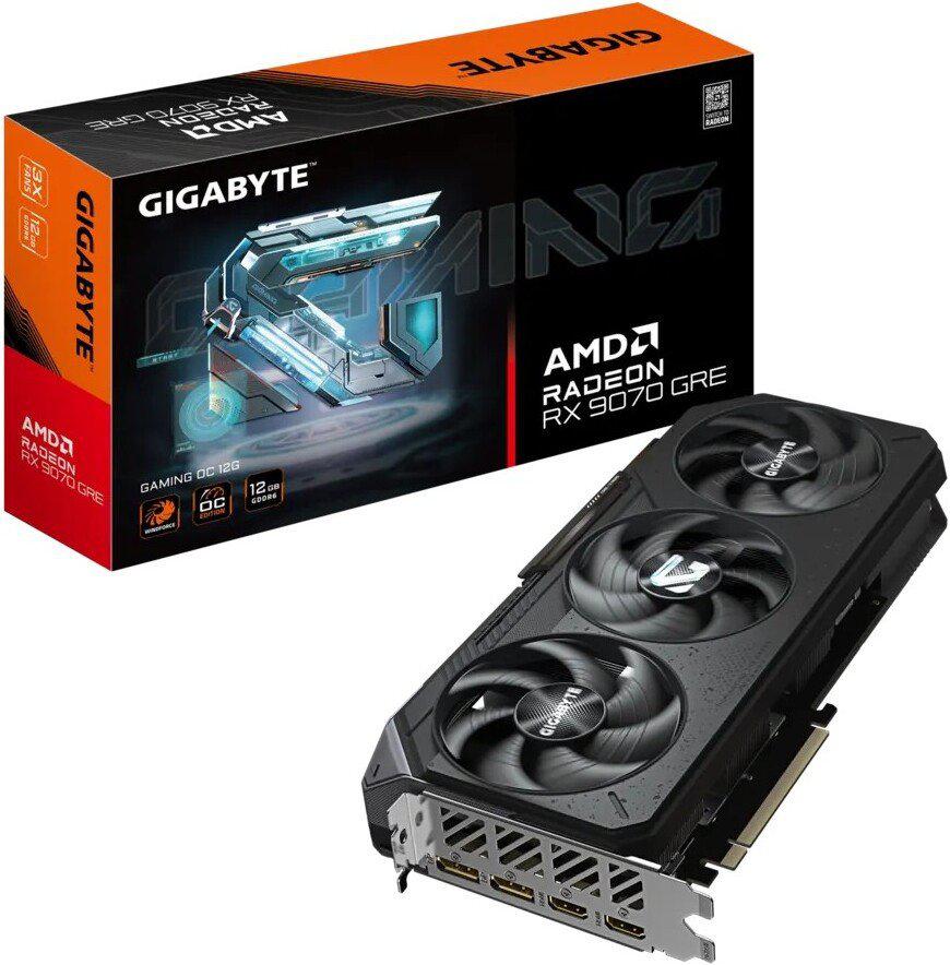 Видеокарта Gigabyte Radeon RX 9070 GRE Gaming OC 12G GV-R907GREGAMING OC-12GD
