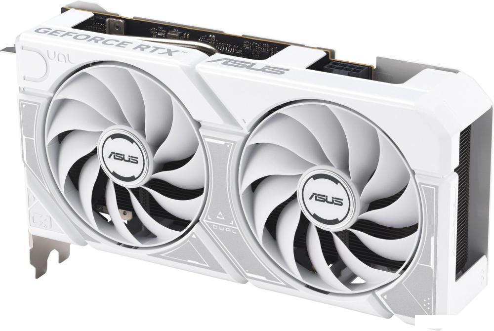 Видеокарта ASUS Dual GeForce RTX 5060 8GB GDDR7 White OC Edition DUAL-RTX5060-O8G-WHITE