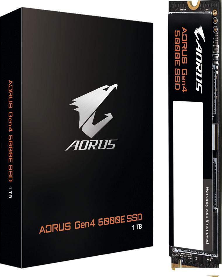 SSD Gigabyte Aorus Gen4 5000E SSD 500GB AG450E500G-G SSD Gigabyte Aorus Gen4 5000E SSD 500GB AG450E500G-G