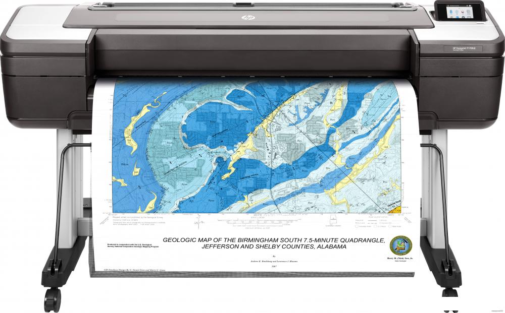 Плоттер HP DesignJet T1700dr Postscript 44" (1118 мм)
