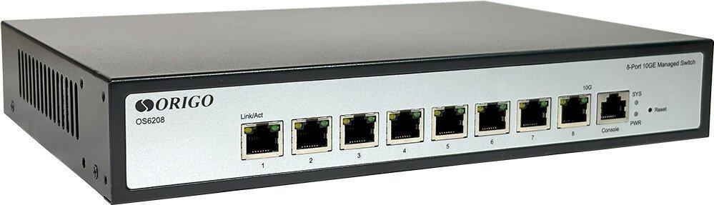 Управляемый коммутатор 2-го уровня Origo OS6208/A1A